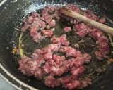 A picture of step 1 of Conchiglioni Stuffed with Nero di Maremma.