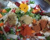 A picture of step 5 of Vegetable pulao in pressure cooker.