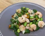 Foto langkah ke 2 dari resep Tumis udang edamame gampang enak cepat #homemadebylita.
