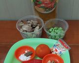 Foto langkah ke 1 dari resep Ati Pete Sambal Tomat.