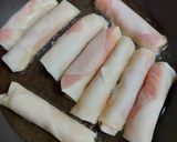 A picture of step 4 of Chicken Shanghai Rolls (Kids Friendly Version).