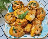 Hình bước làm 1 của món Bữa ăn cuốn với bánh khọt khoai tây
