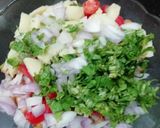 A picture of step 4 of Ghugani Chaat - Delicious protein rich snack.