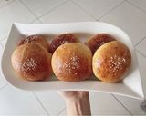 Hình bước làm 2 của món Bánh mì burger mini (nhân bò và phô mai)