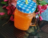 A picture of step 2 of Mix fruit juice.