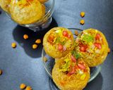 दही पूरी (dahi puri recipe in hindi) रेसिपी चरण 3 फोटो