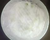 A picture of step 5 of Kiwi ice cream 🥝.