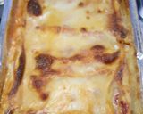 A picture of step 3 of Porcini and pecorino cannelloni.