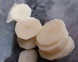 A picture of step 4 of Dal ke pakode.