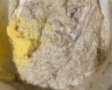 Foto langkah ke 4 dari resep Roti Gandum Sat Set tanpa Mixer tanpa Pelembut tanpa Pengembang.