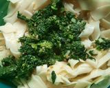 Foto del paso 3 de la receta: Pasta seca (nidos) con espinacas