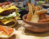 Foto del paso 6 de la receta: Hamburguesa casera en pan de hamburguesas casero ❤