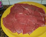 Foto del paso 1 de la receta: Filete de ternera a la plancha con ensaladita