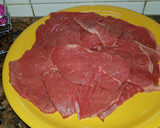 Foto del paso 1 de la receta: Filete de ternera a la plancha con ensaladita