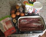Sertésszűz hagymamártással, rizzsel recept fázis 1 fotója