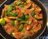 A picture of step 1 of Clafoutis with Roasted Green Figs and Honey.
