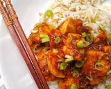 A picture of step 3 of Bourbon Chicken Chinese Takeaway Style.