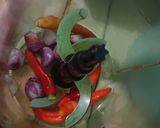 Foto langkah ke 2 dari resep Sambal Tuk Tuk Ebi Khas Sumut.
