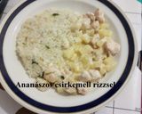 Ananászos csirkemell rizzsel recept fázis 5 fotója