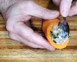 Foto del paso 5 de la receta: Zanahorias Rellenas Un Plato Elegante y Sabroso