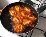 A picture of step 7 of Akara elepo.