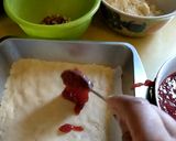A picture of step 12 of Sweet Tangy Strawberry and Nut Crumble Bar.