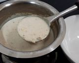 A picture of step 4 of Walnut paneer kheer.
