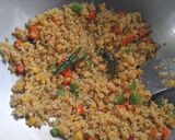 A picture of step 1 of Daliya / Broken Wheat Upma.