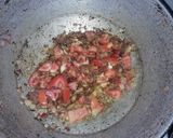 A picture of step 3 of Urad dal sabzi.
