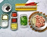 รูปขั้นตอนการทำที่ 1 ของ เส้นขาวกับหมูสามชั้นผัดซอสโคชูจัง