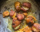 A picture of step 4 of Sponge gourd pakore.