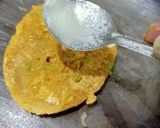 A picture of step 8 of Rajasthani Tikkad.