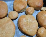 A picture of step 12 of Baked Choco Peanut Butter-Filled Donuts🥯.