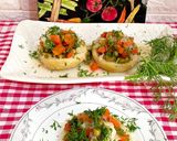 Pas rețetă Anghinare umplute cu garnitura de legume 3 fotografie