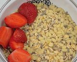 Foto langkah ke 2 dari resep Overnight Muesli & Kopi Karamel.