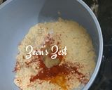 A picture of step 2 of Red Onion Ring Fritters.