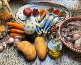 Une image de l'étape 1 de 🦑Couscous au 🦞🐙Poulpe 🇩🇿.