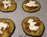 A picture of step 3 of Tortino di pesto siciliano.