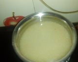 A picture of step 3 of Mawa malpua.