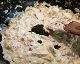 Medvehagymás, kecskesajtos carbonara #medvehagyma recept fázis 10 fotója