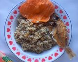 Foto langkah ke 3 dari resep Nasi Goreng Ikan Kering.