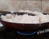 Foto langkah ke 3 dari resep Dadar gulung pelangi.