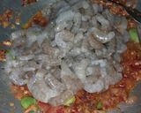 Foto langkah ke 3 dari resep Udang,tempe,pete,masak daun salam.