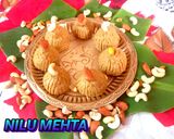 बेसन और मिल्क पाउडर का मोदक रेसिपी चरण 4 फोटो