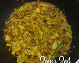 A picture of step 3 of Turai Aloo/Ridge Gourd and Potato Curry.