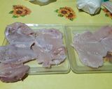 Foto del paso 1 de la receta: Brocheta de pollo c/panceta