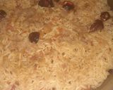 A picture of step 4 of Chola pulao.