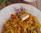 A picture of step 7 of Veg paneer pulav.