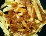 A picture of step 9 of Pizza fries.