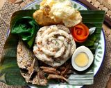 Foto langkah ke 5 dari resep Nasi Daun Jeruk dan Teri (1130).